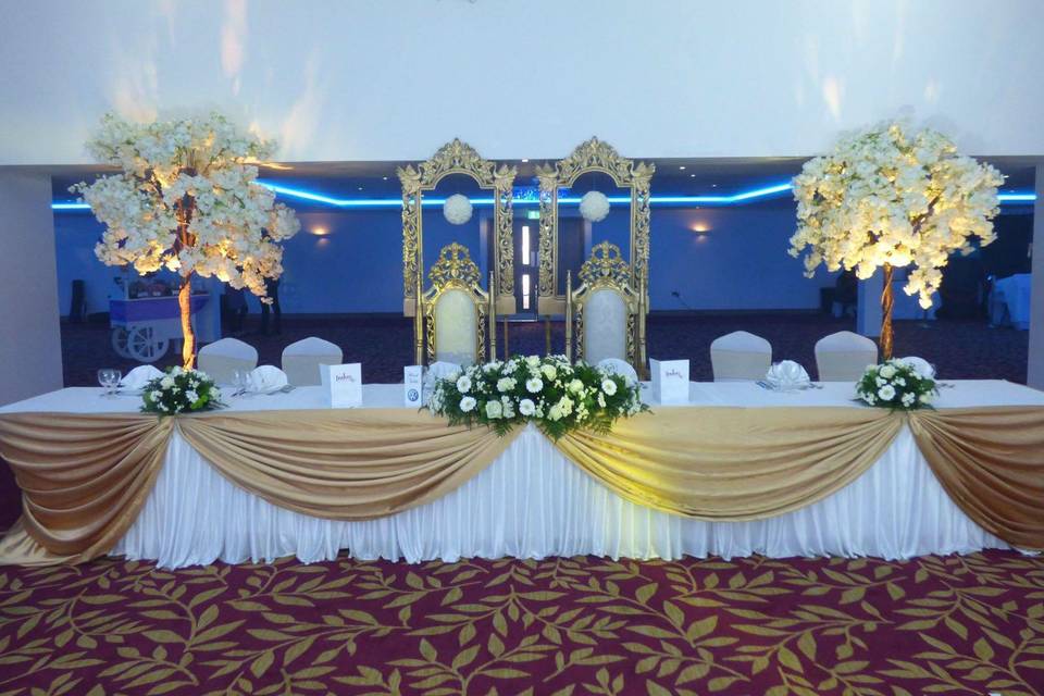 Vidhi Events | Head Table