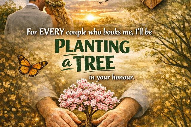 I plant a tree for each couple