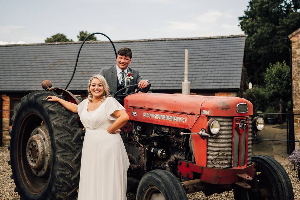 Bride and groom