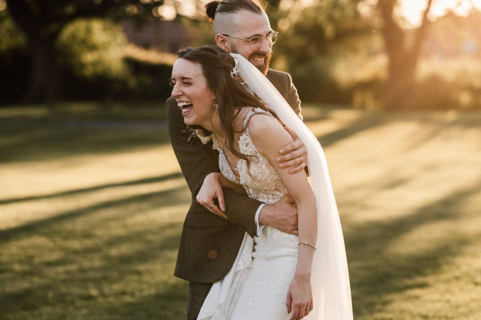 Bride and groom