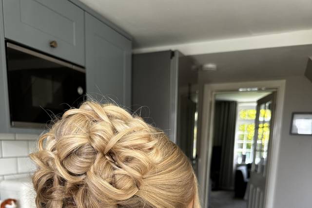 High bun