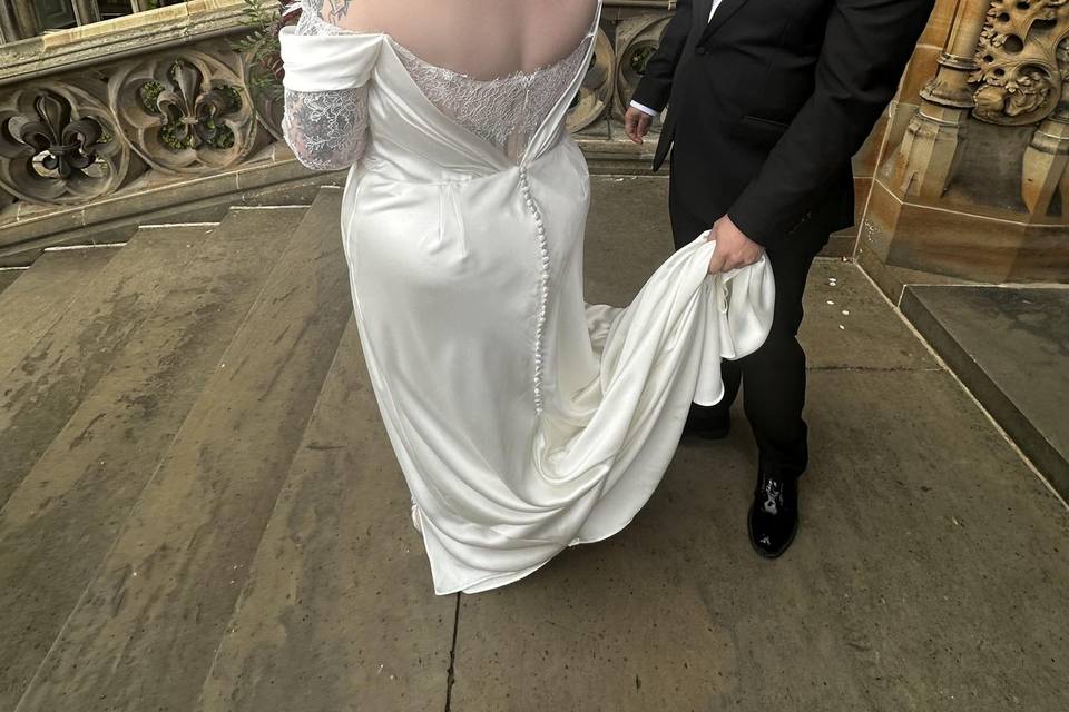 Back view