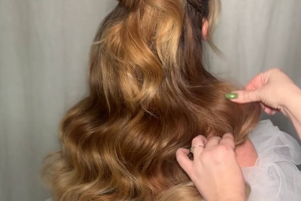 Half up half down