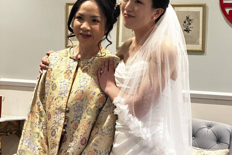Mother and daughter