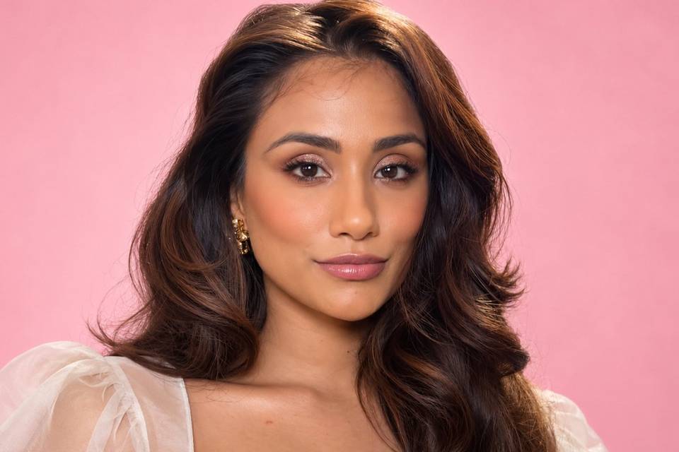 Pink soft glam