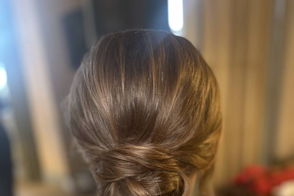 Cute chic bun