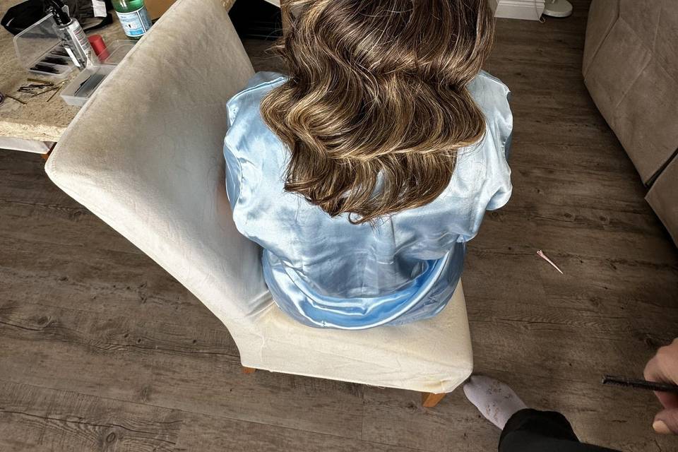 Prom hair