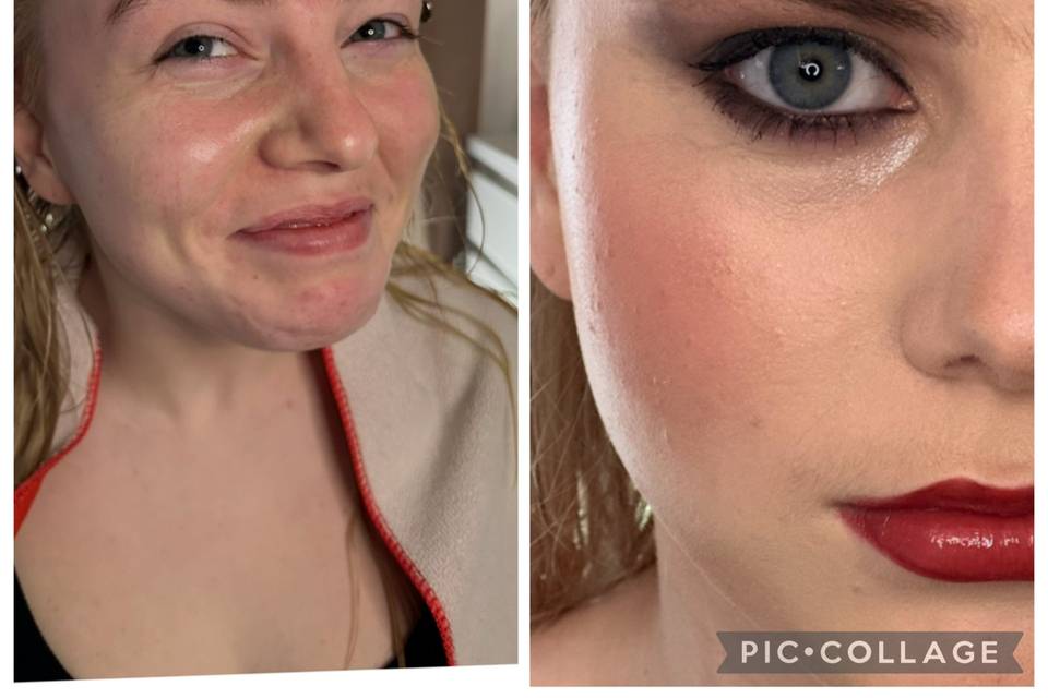 Bridesmaids makeup