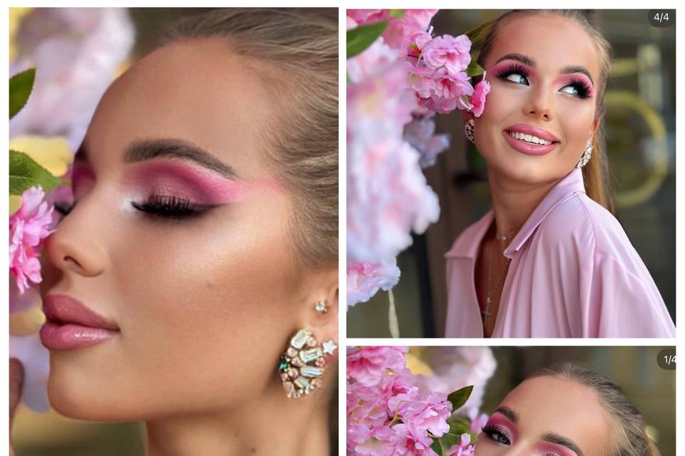 Barbie makeup