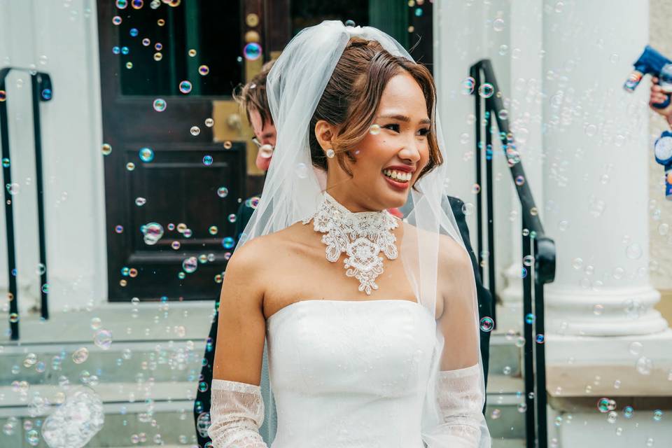 Wedding hair