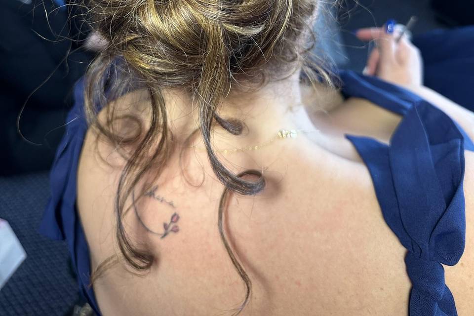 Messy bun