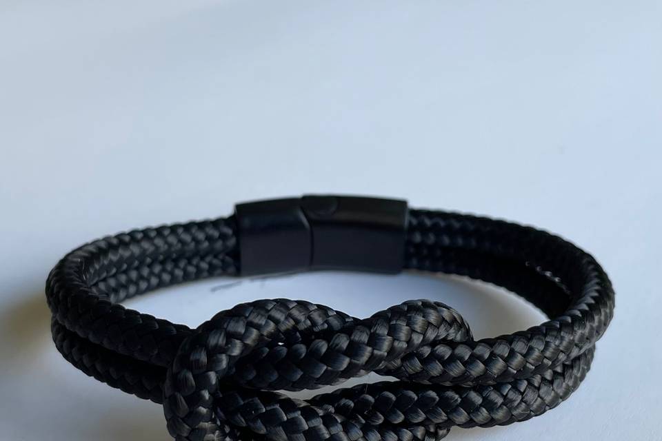 Black Bracelet for Groom