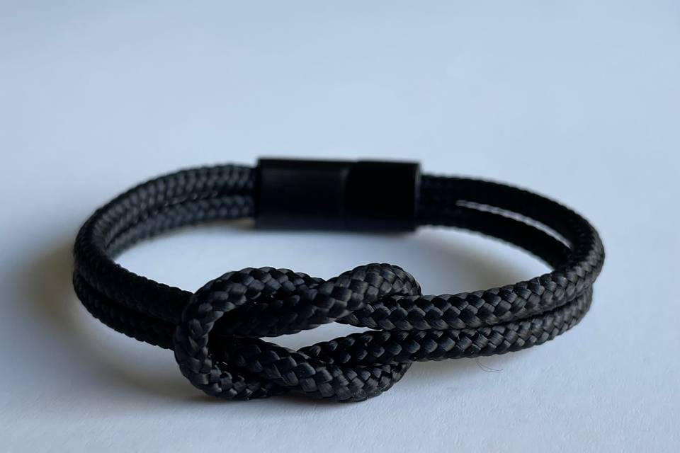 Black Bracelet for Groom