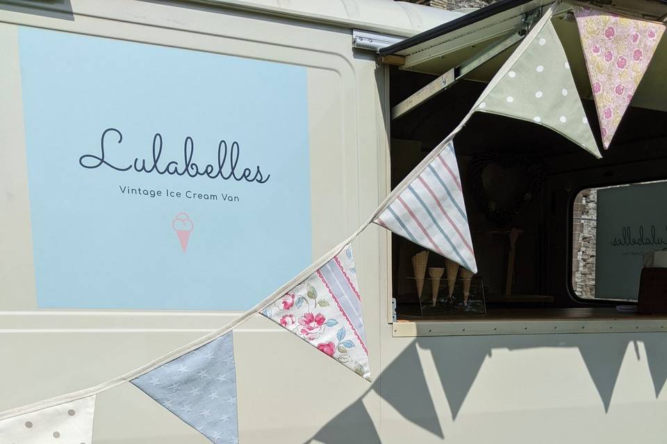 Cute handmade bunting