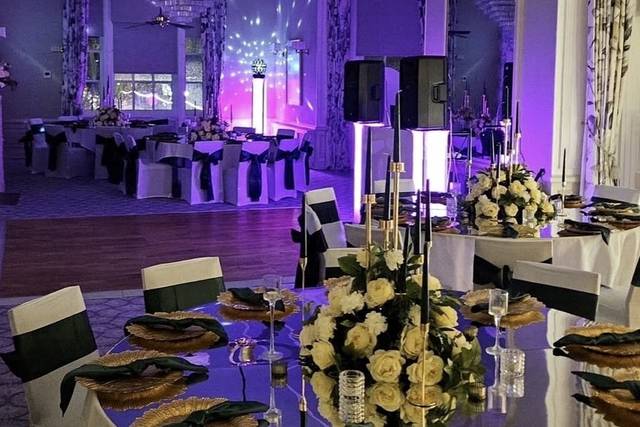Emerald green wedding