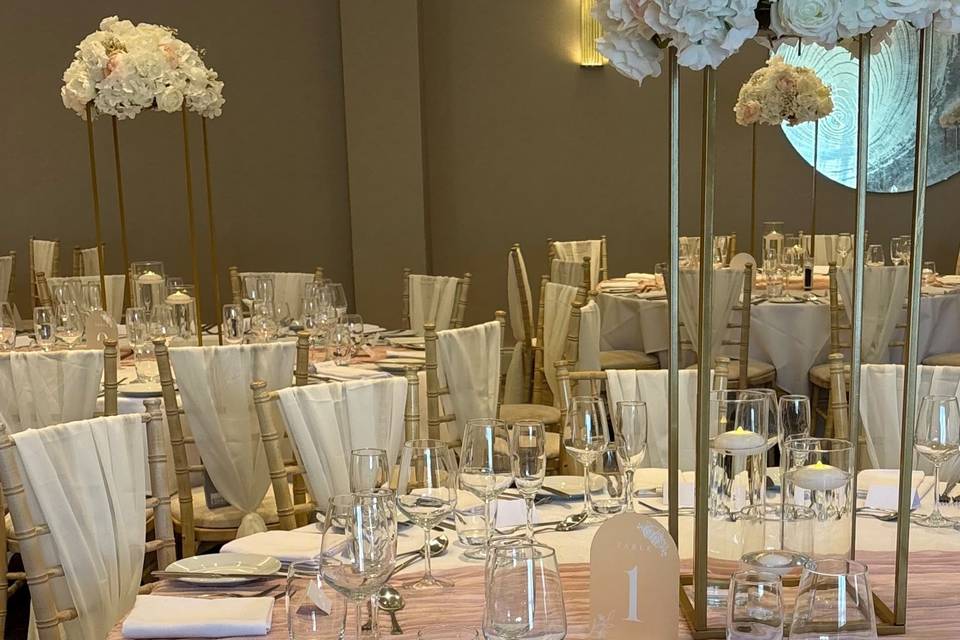 Tablescape close up