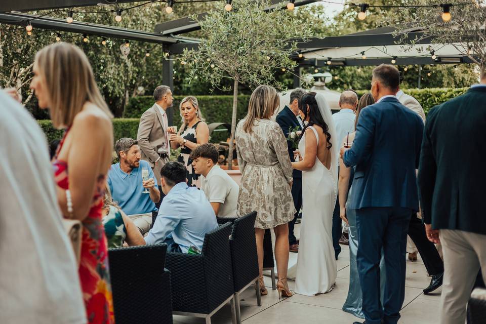 Reception drinks