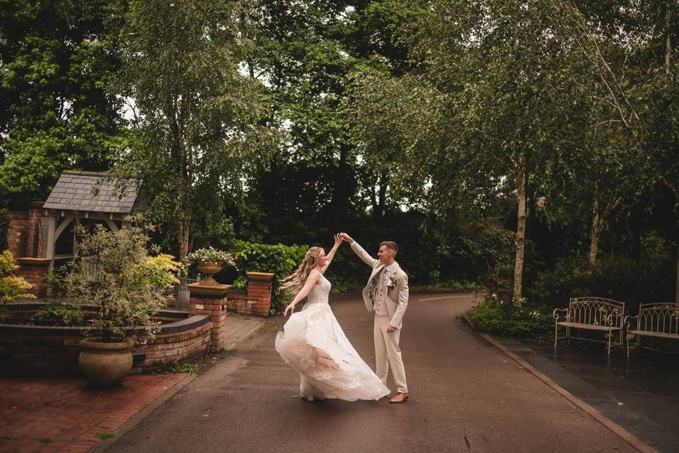 Dancing in the rain
