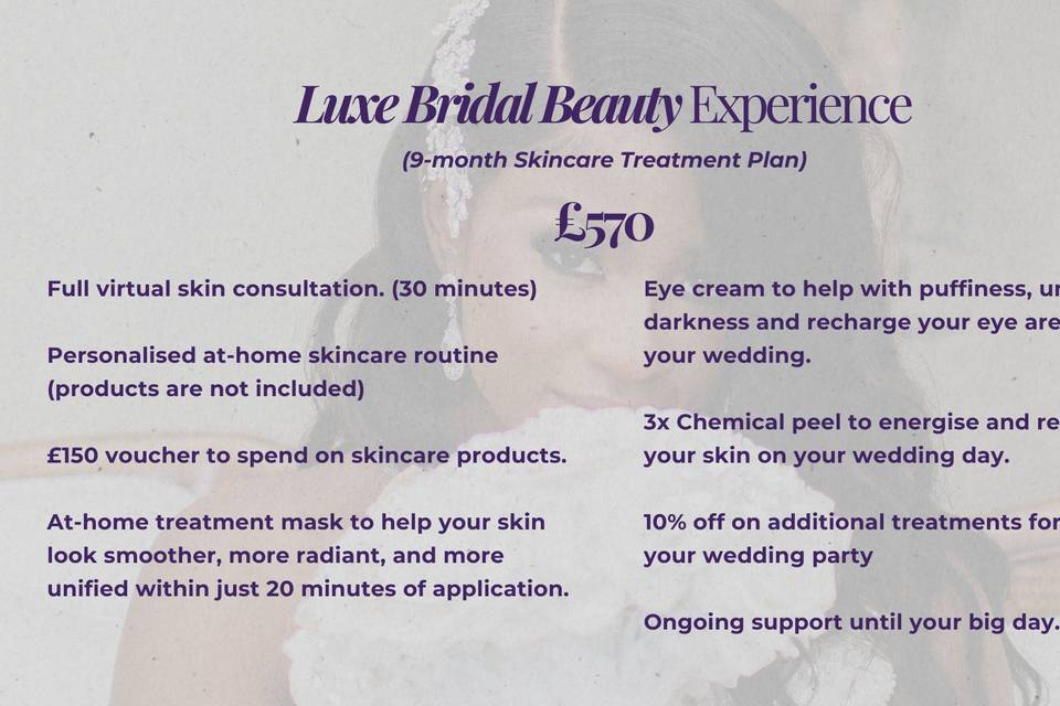 Luxe Bridal Beauty Experience