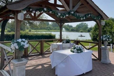 Ceremony by the lake