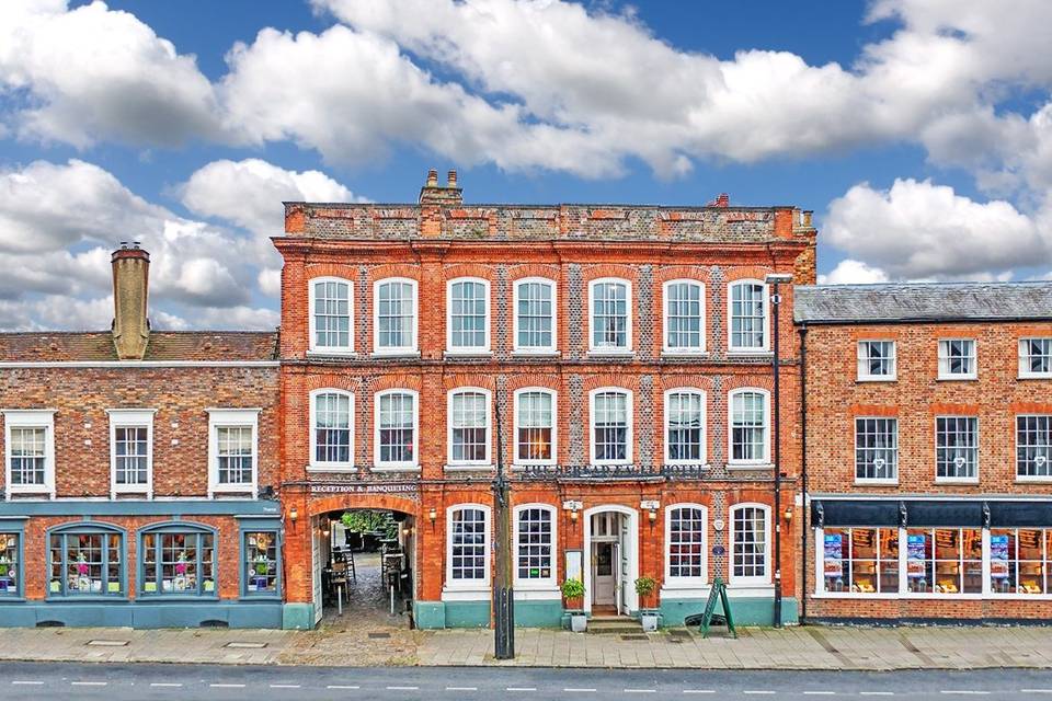 The Spread Eagle Hotel facade