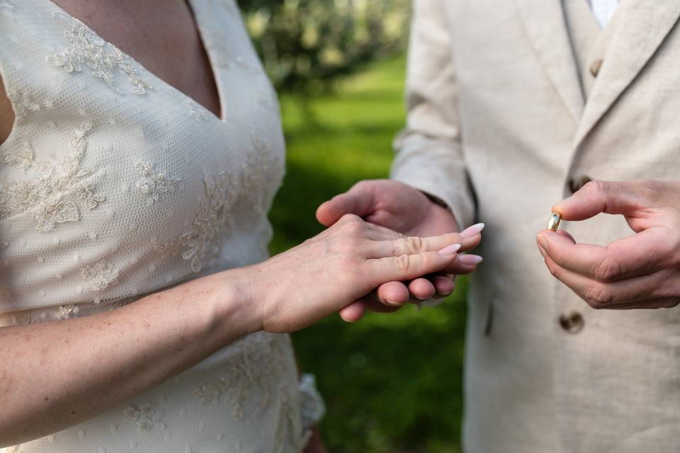 Exchanging the rings