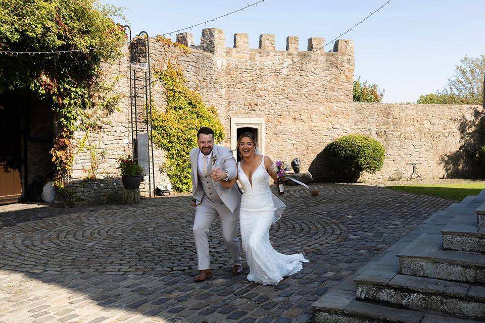 Bride and groom