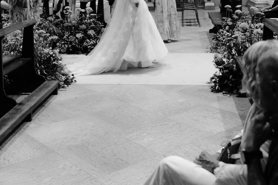 Wedding Church Entrance