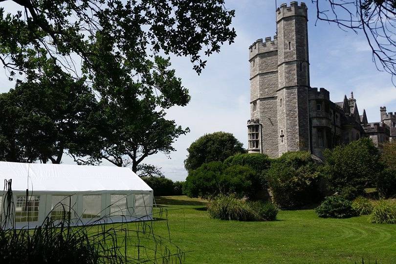 Castle marquee