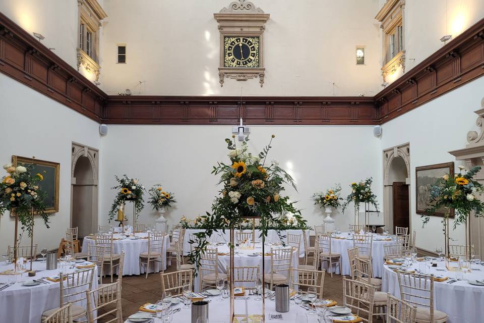 Great Hall Wedding Breakfast