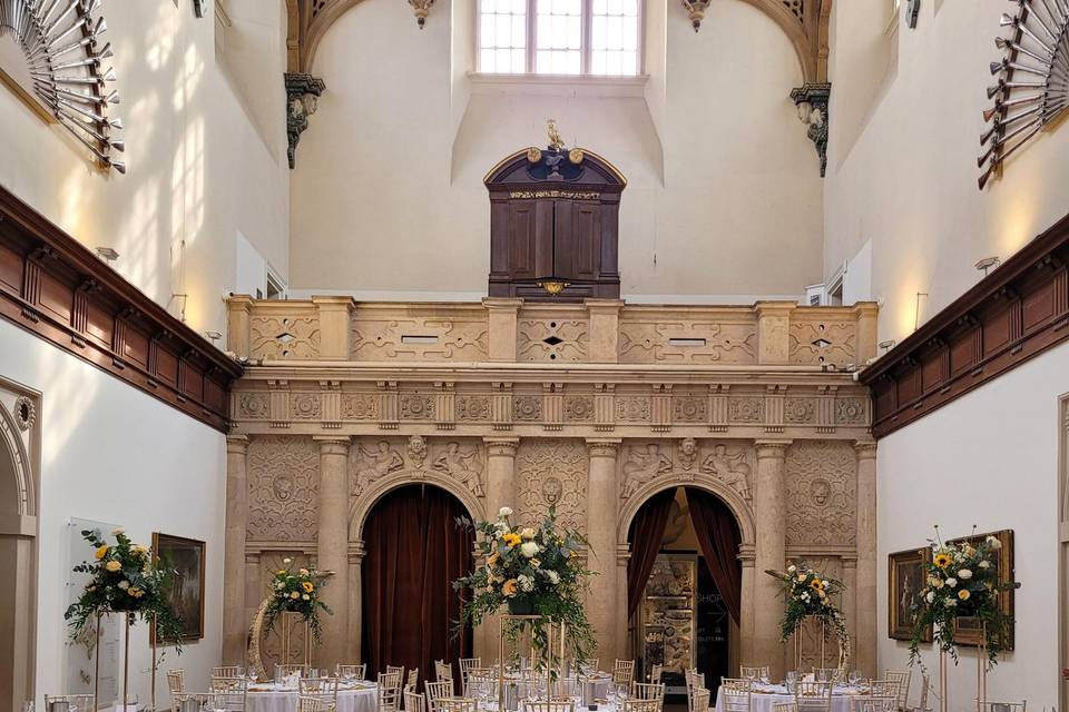 Great Hall Wedding Breakfast