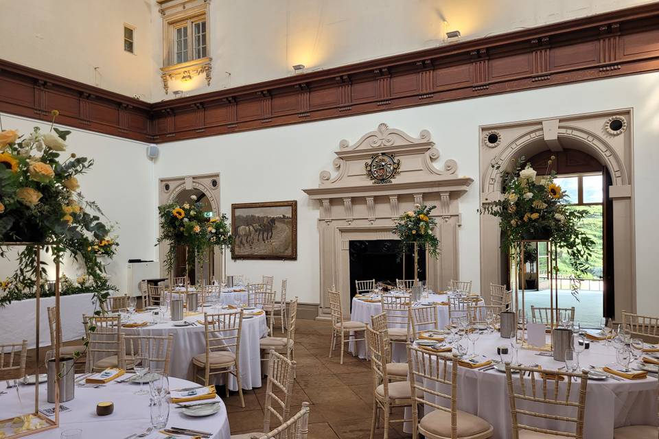 Great Hall Wedding Breakfast