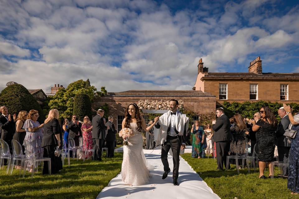 Jupiter Lawn outdoor ceremony