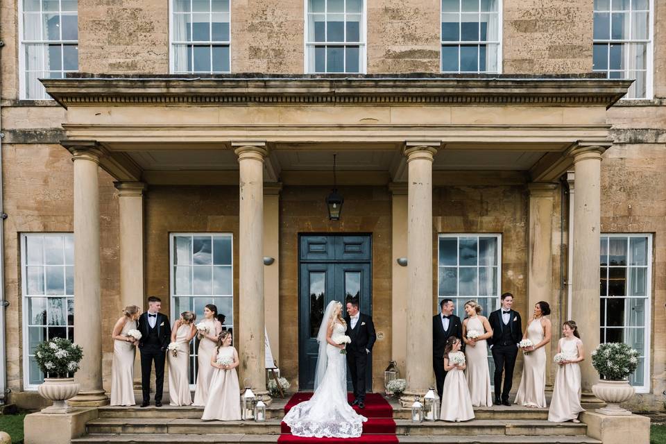 Rudding House outdoor portrait