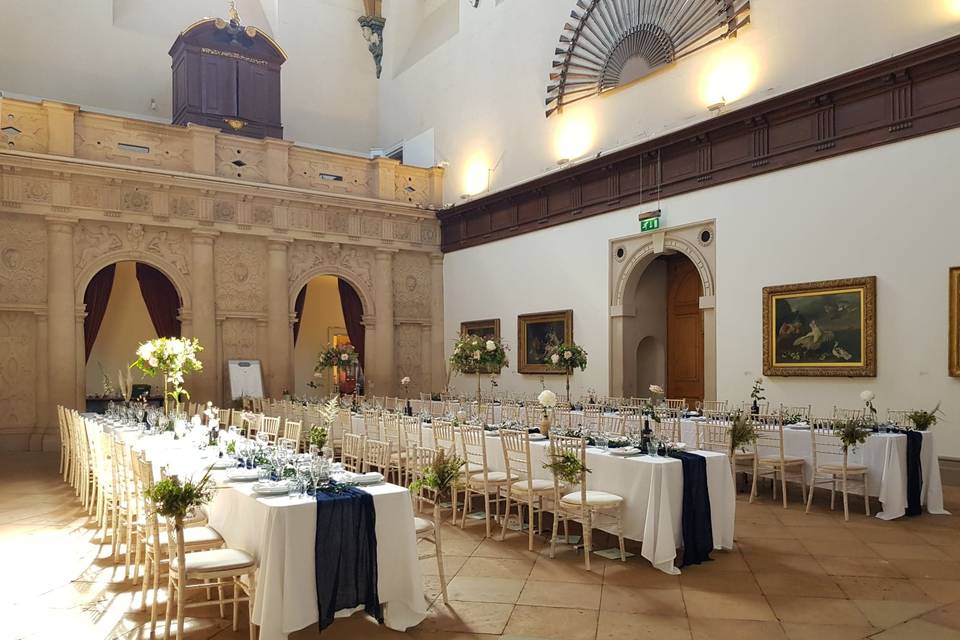 Great Hall Wedding Breakfast