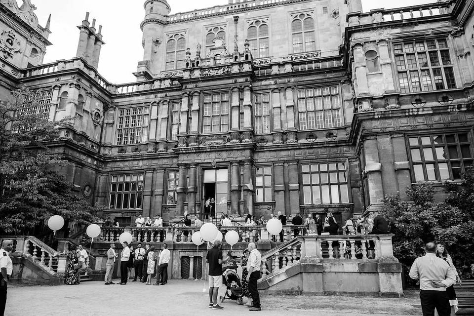 Wollaton Hall and Deer Park - Salon Steps - Coales Capture