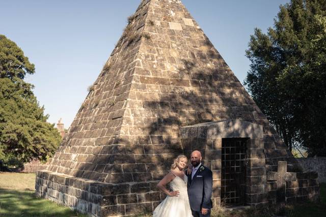 The Pyramis in churchyard