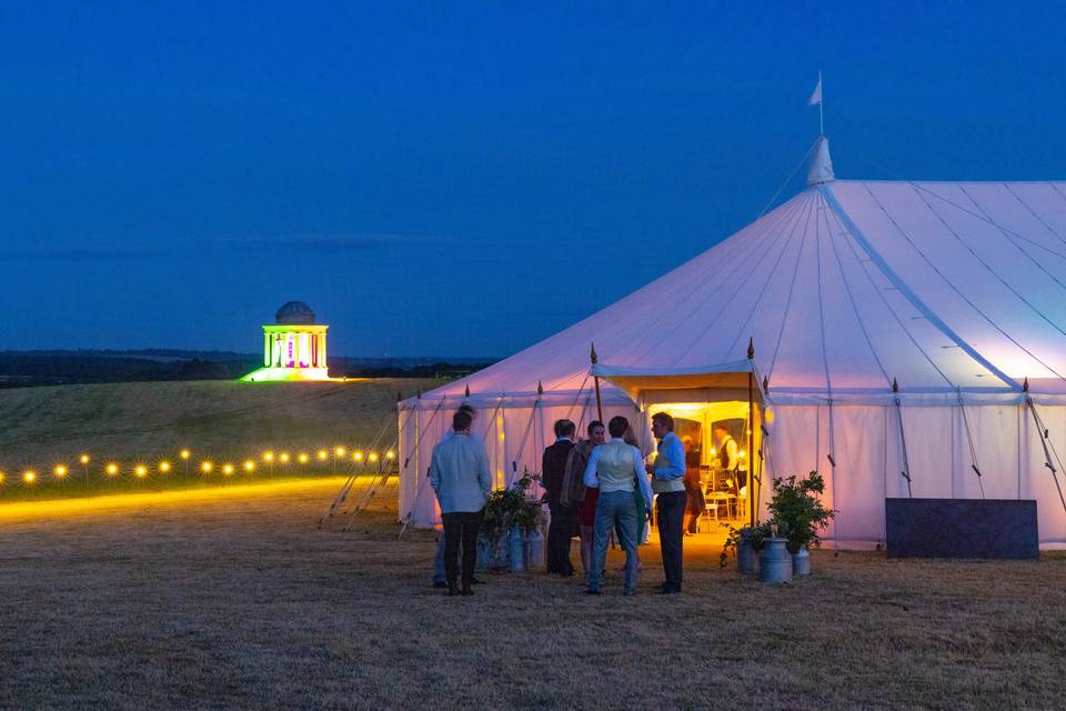 Marquee at Brightling Parl