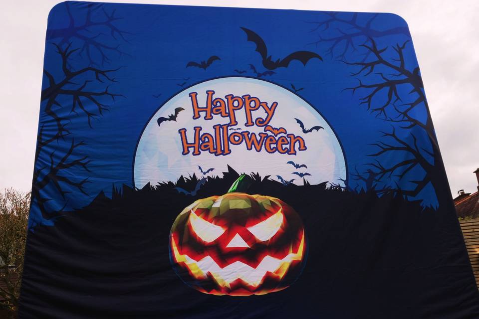 Halloween backdrop