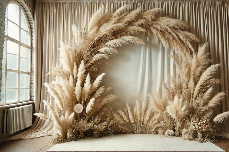 Wedding Arch - Pampas