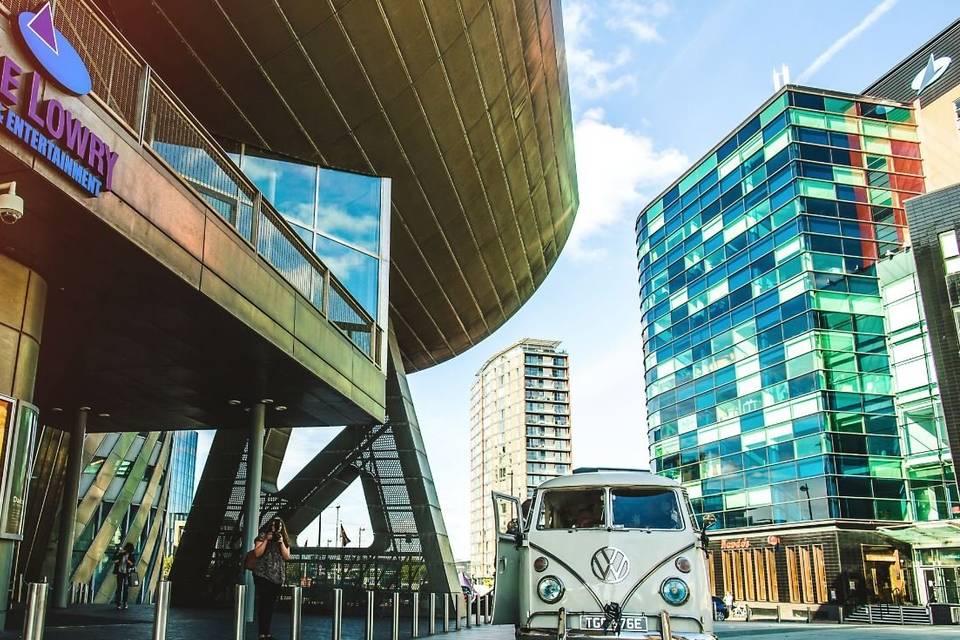 The Lowry Front vintage Van