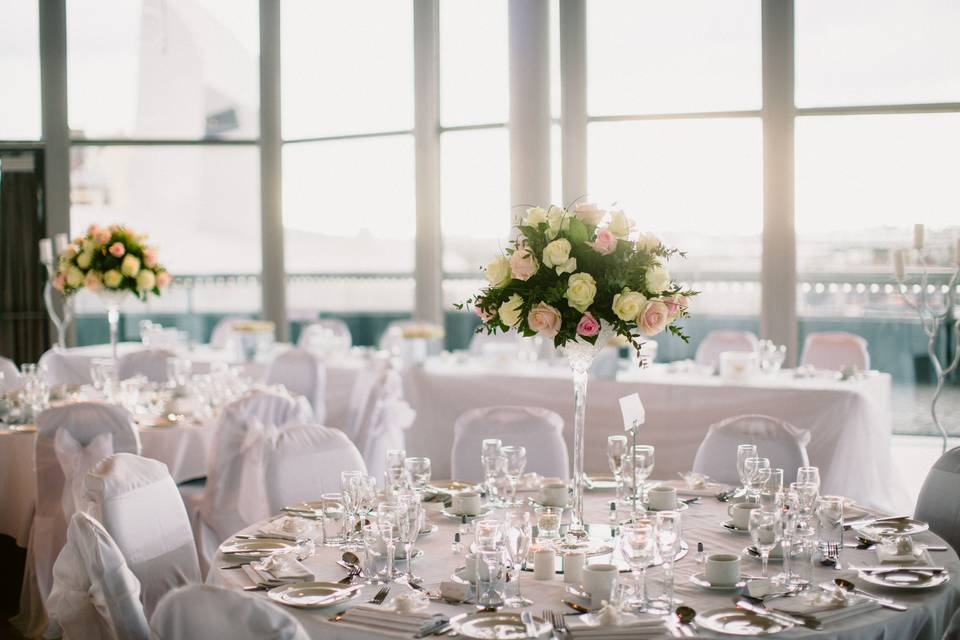 Compass Room Top table