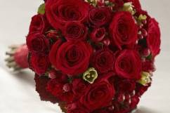 Red rose bouquet