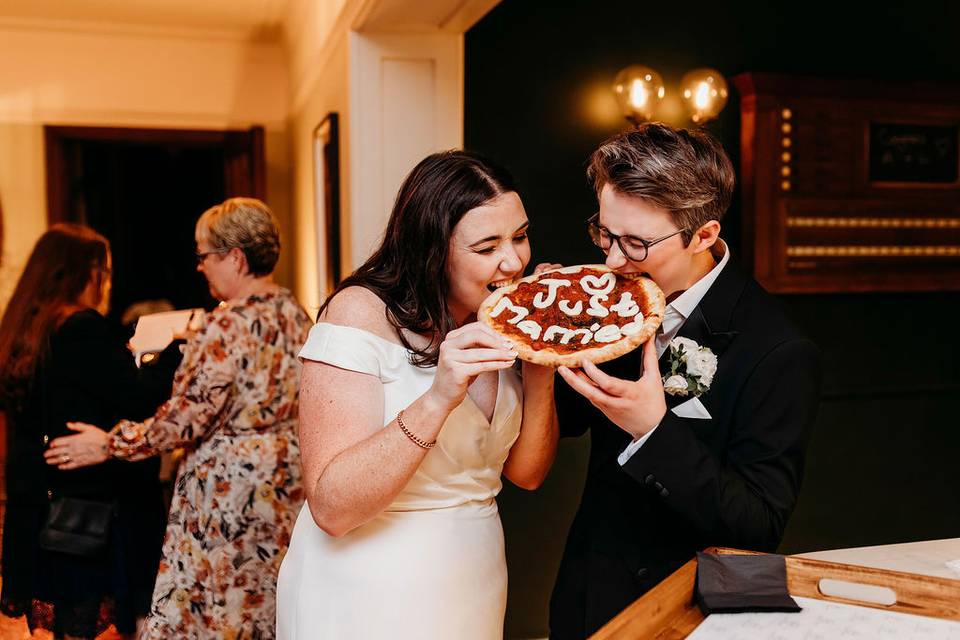 Just Married Pizza