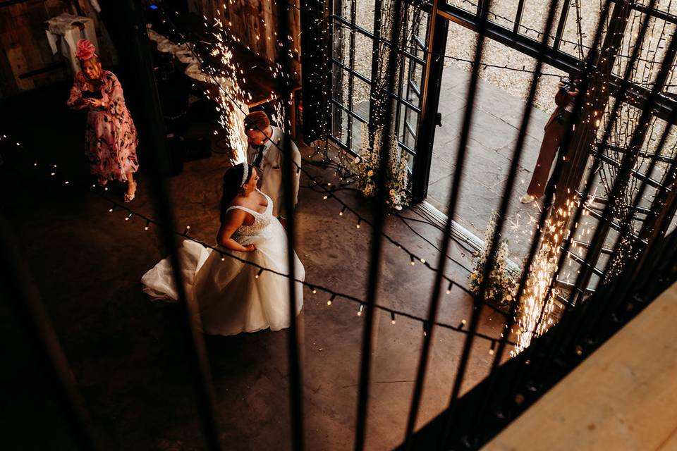 First dance Hidden River Barns
