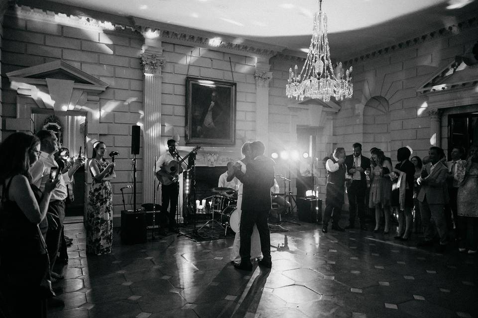 The Grand Hall for first dance