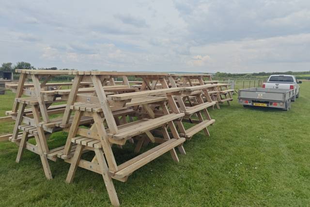 Stack of Benches