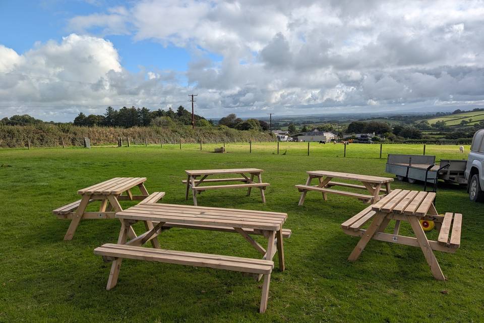 5 Benches