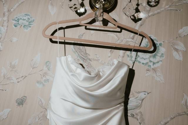 Bride's dress