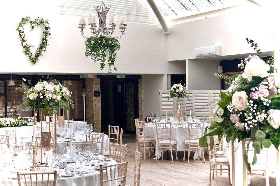 Conservatory Wedding Breakfast